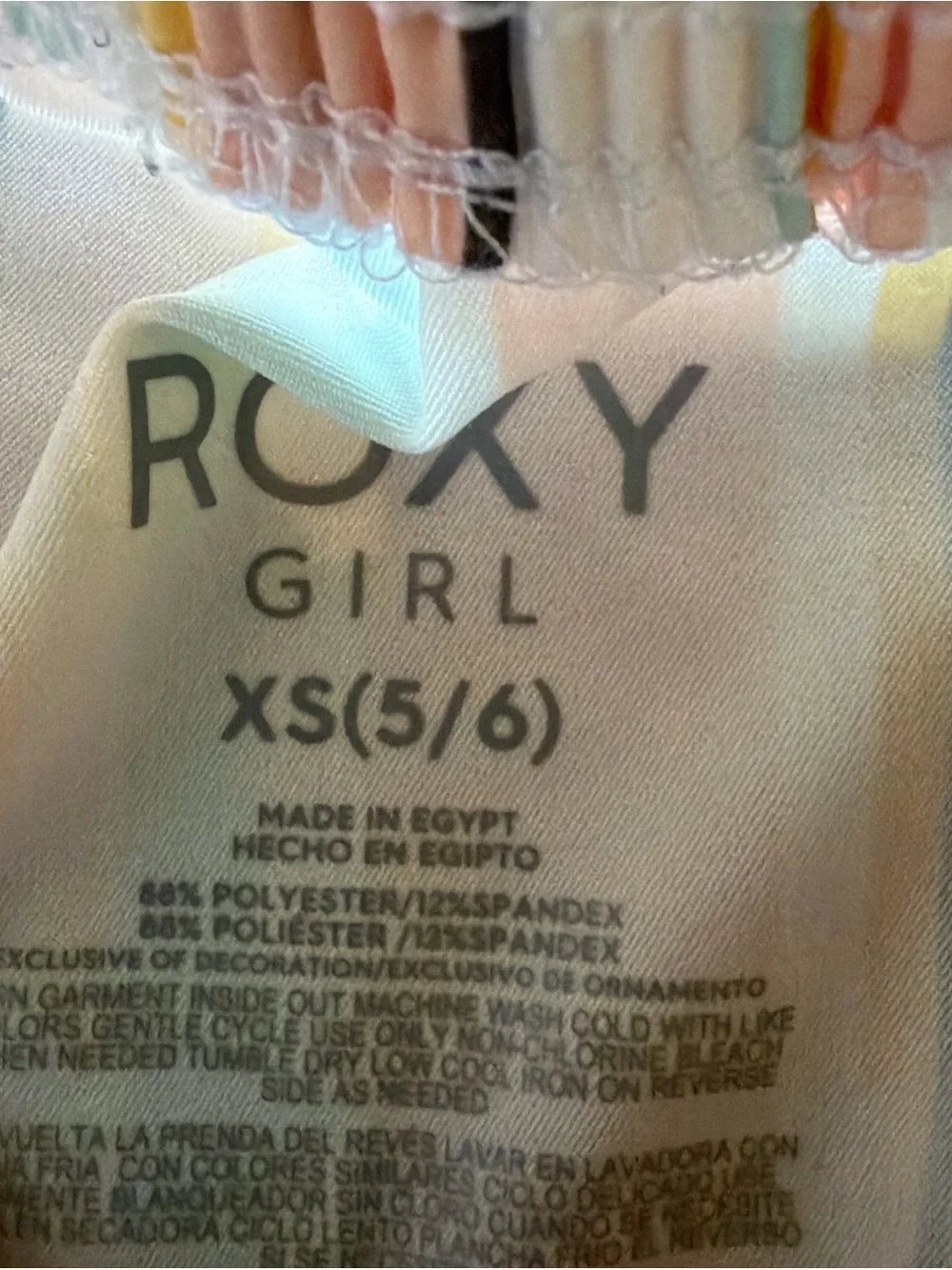 Roxy girls size